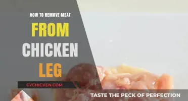 Effortless Chicken Leg Deboning: A Step-by-Step Guide to Removing Meat