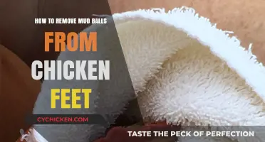 Effective Tips for Cleaning Mud Balls Off Chicken Feet Easily
