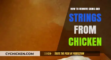 Efficiently Deboning Chicken: Removing Skins and Strings Made Simple