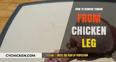 Easy Steps to Remove Tendon from Chicken Leg for Perfect Cooking
