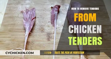 Efficiently Removing Tendons from Chicken Tenders: A Step-by-Step Guide