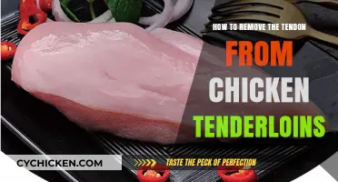 Easy Steps to Remove Tendons from Chicken Tenderloins for Perfect Cooking
