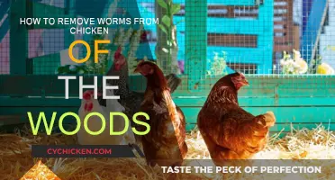 Banishing Worms from Chicken of the Woods