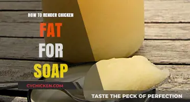 Rendering Chicken Fat for Soap: A Step-by-Step Guide to Homemade Crafting
