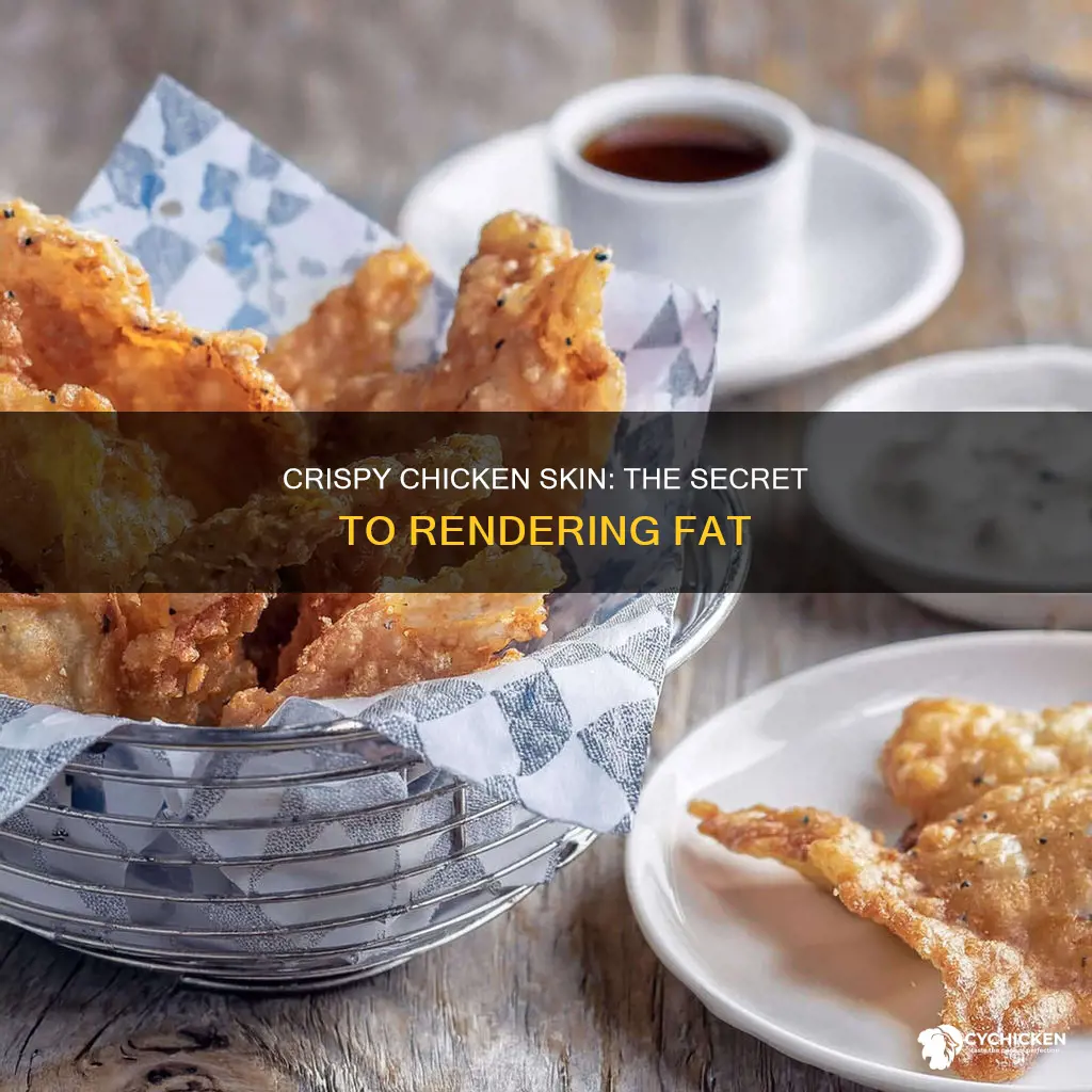 how to render chicken skin so that it