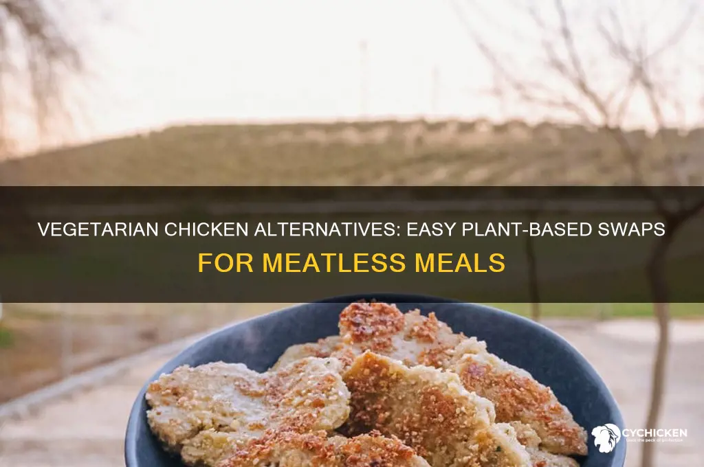 how to replace chicken for a vegetarian