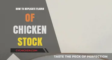 Mastering the Art of Chicken Stock Flavor Replication at Home