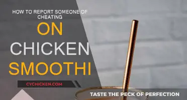 Report Cheating on Chicken Smoothie: A Step-by-Step Guide