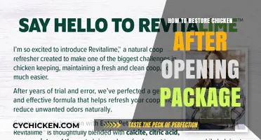 Revive Your Chicken: Quick Tips to Restore Freshness After Opening