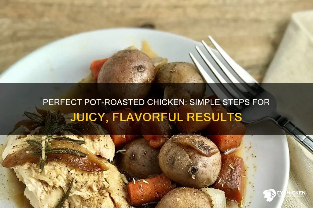 how to roast a chicken in a pot