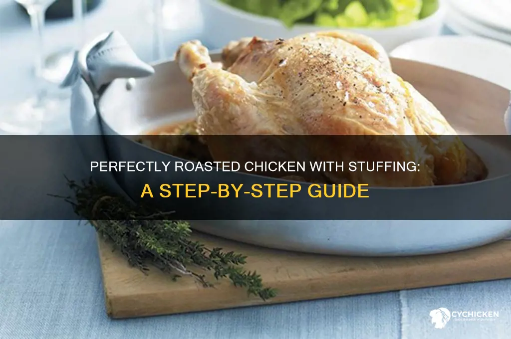how to roast a chicken with stuffing