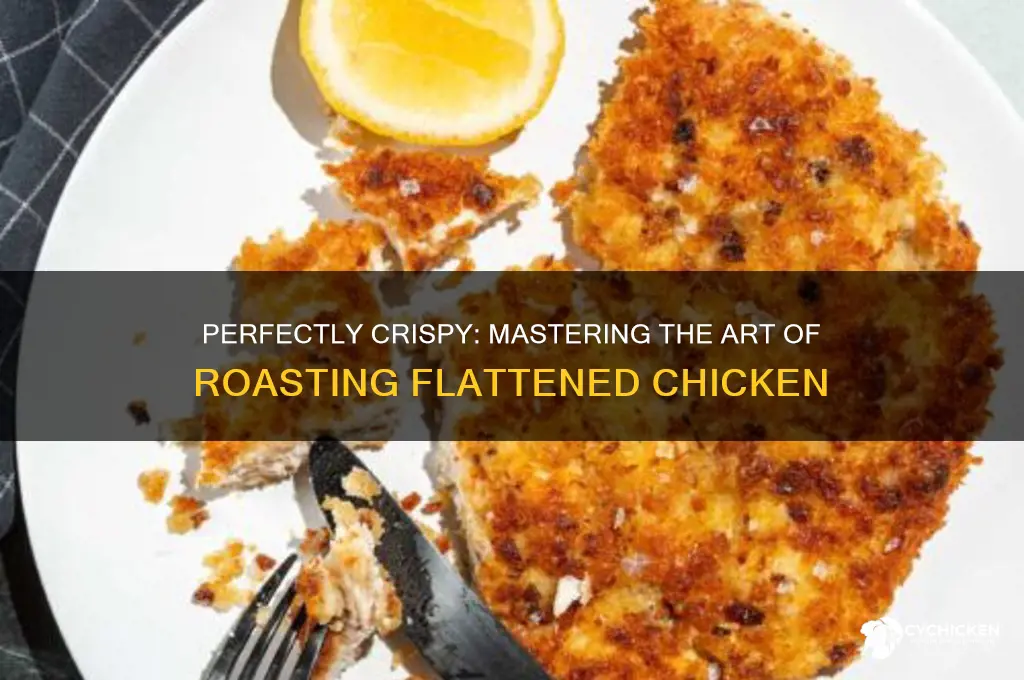 how to roast a flattened chicken