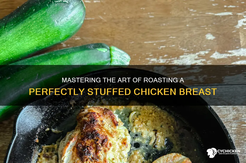 how to roast a stuffed chicken breast