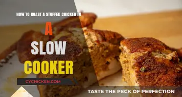 Slow Cooker Magic: Perfectly Roasting a Stuffed Chicken Effortlessly