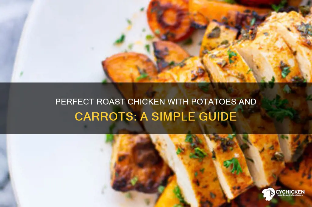 how to roast a whole chicken with potatoes and carrots
