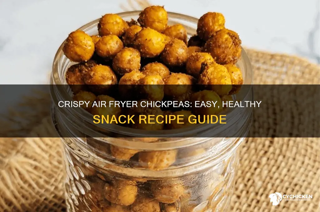 how to roast chick peas in air fryer