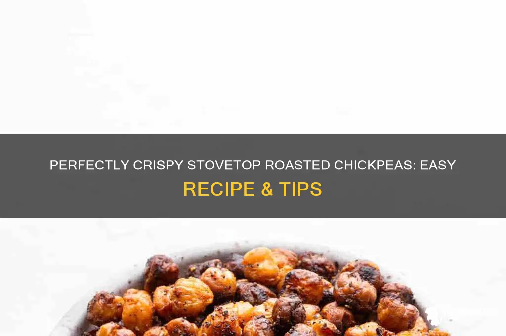 how to roast chick peas stovetop