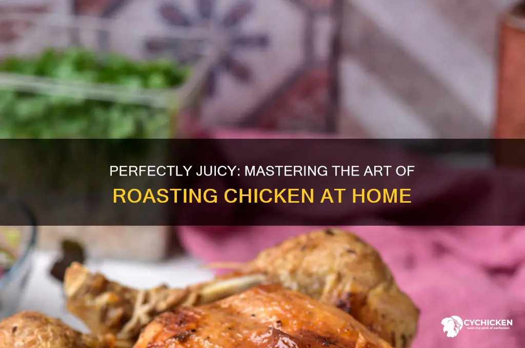 how to roast chicken at home