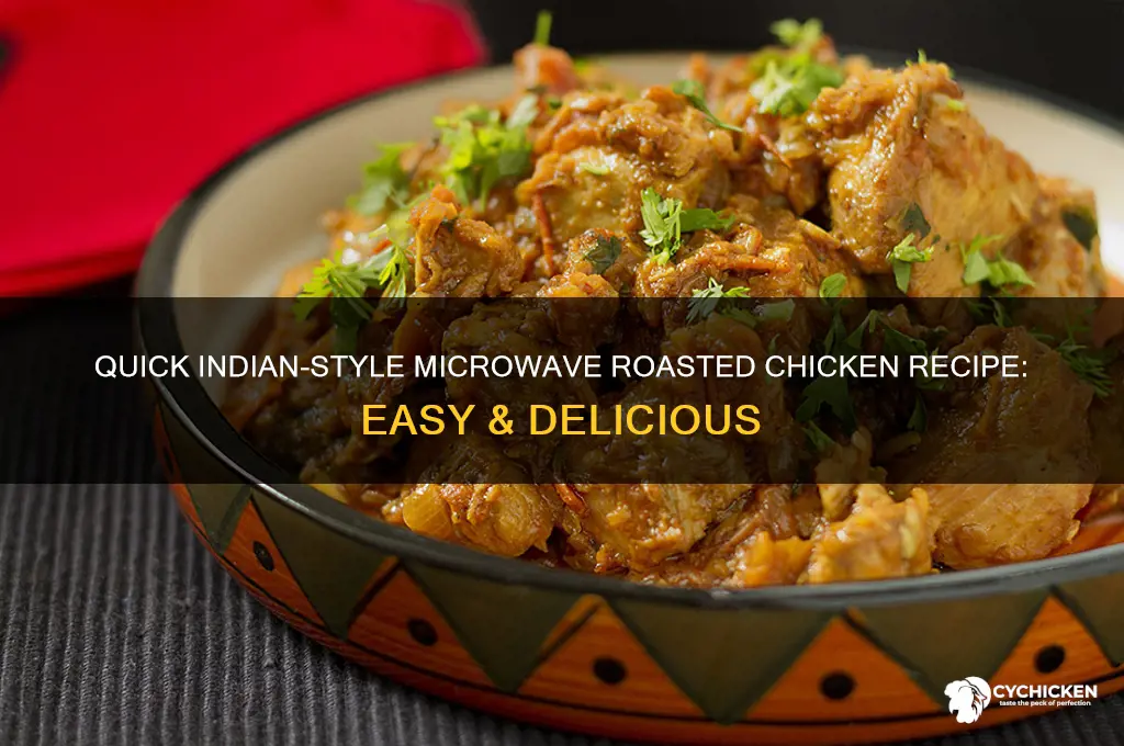 how to roast chicken in microwave indian