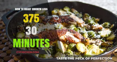Perfectly Crispy Roasted Chicken Legs at 375°F in 30 Minutes
