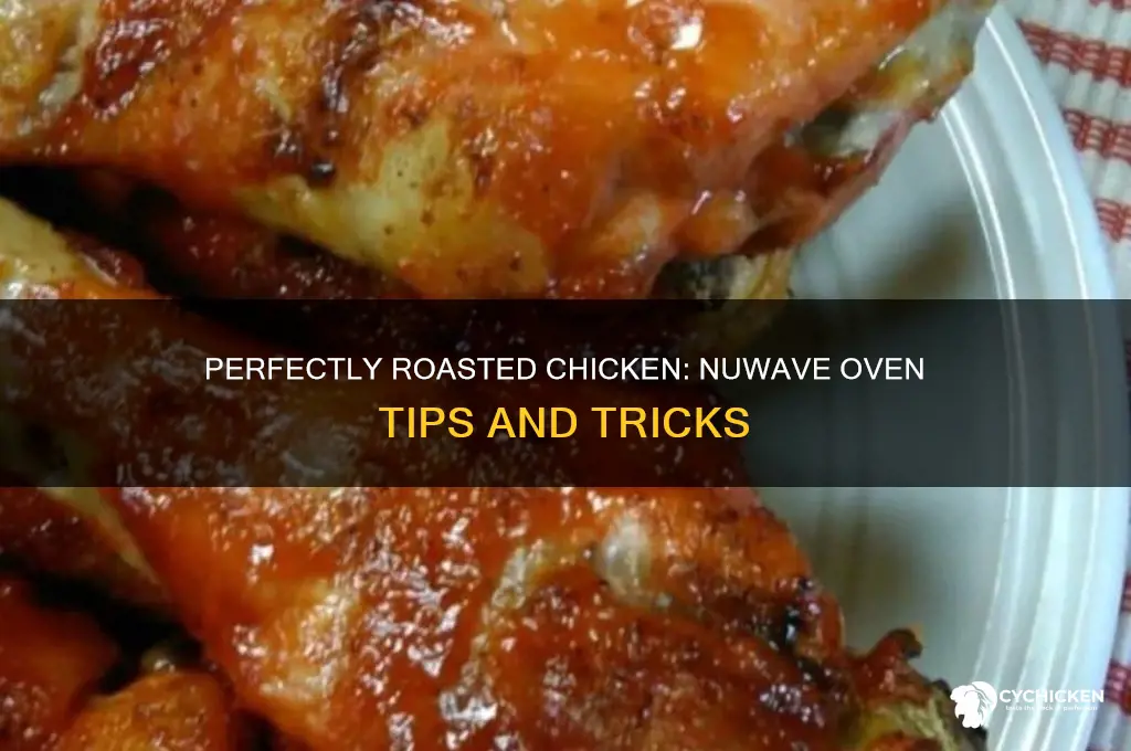how to roast chicken on nuwave