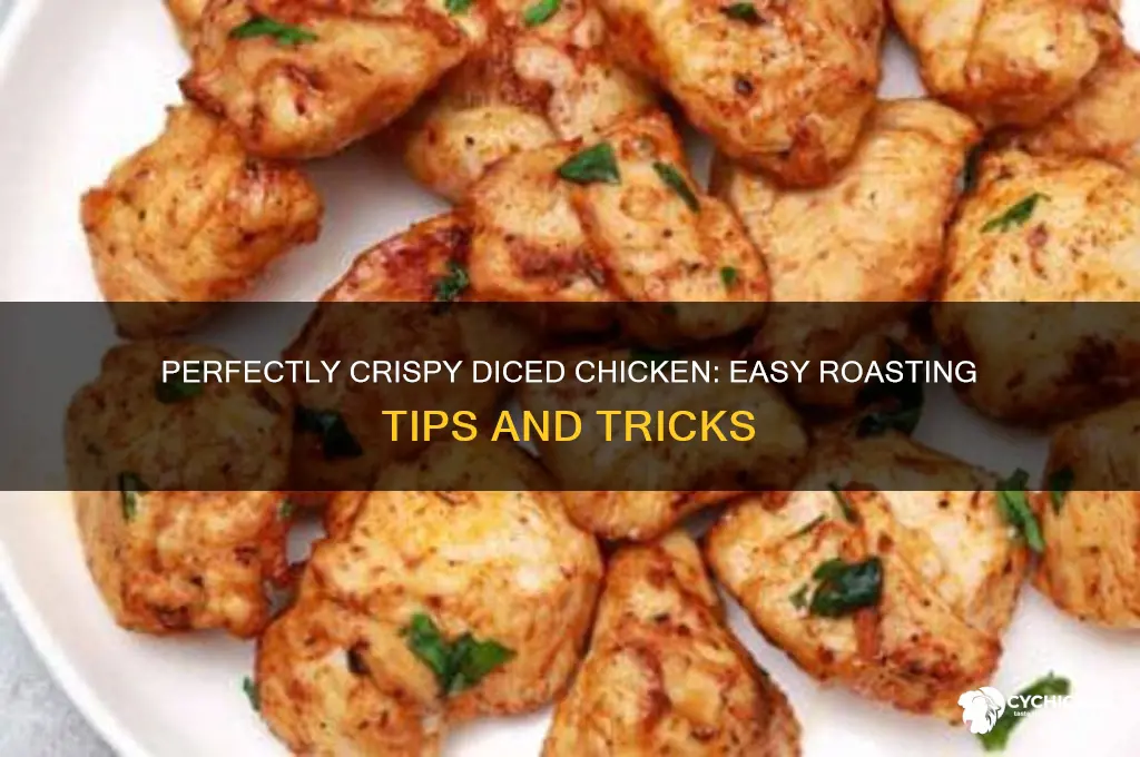 how to roast diced chicken
