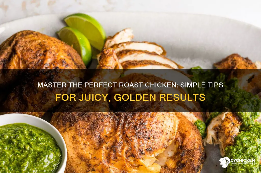 how to roasta chicken