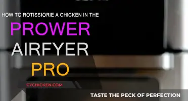 Perfectly Roasted Chicken in the Power AirFryer Pro