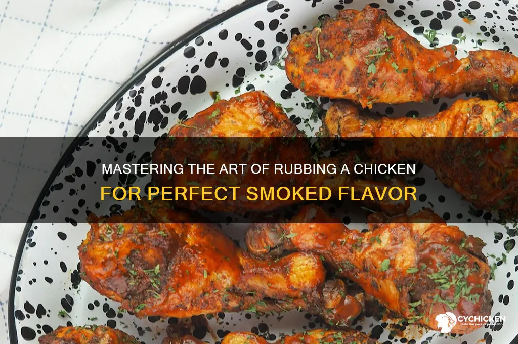 how to rub a chicken for smoking