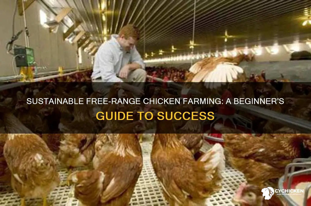 how to run a free range chicken farm