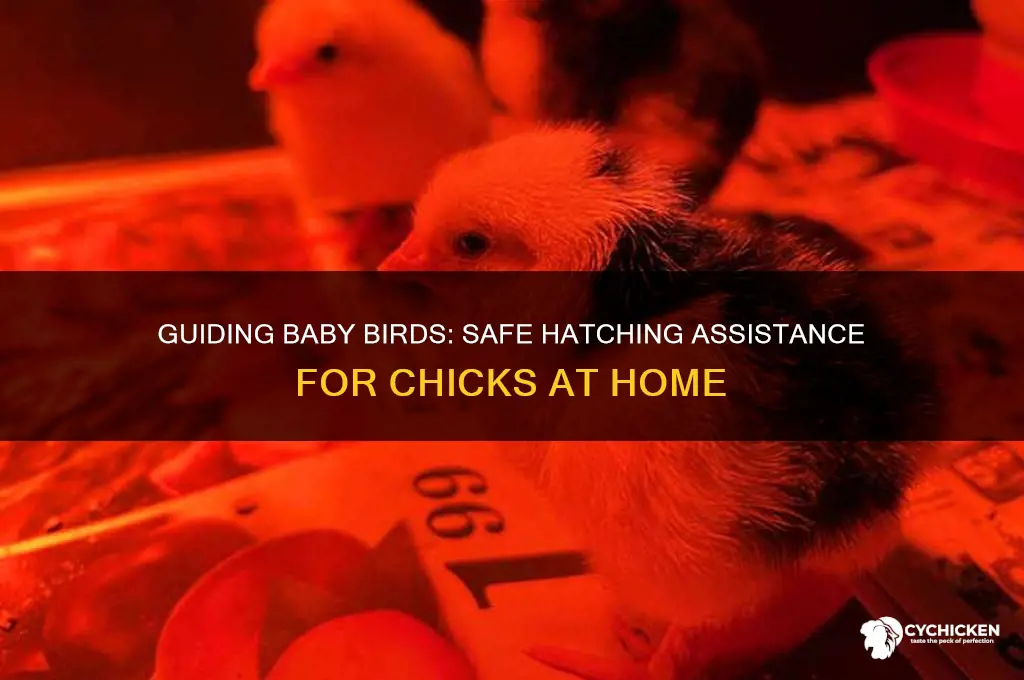how to safely help a chick hatch