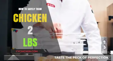 Safely Thawing 2 Lbs Chicken: Quick, Easy, and Hygienic Methods