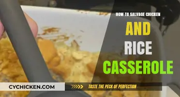 Rescue Your Chicken and Rice Casserole: Quick Fixes and Tips