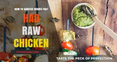 Sanitizing Dishes After Raw Chicken: A Safe and Effective Guide