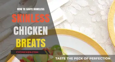 Perfectly Sauteed Boneless Skinless Chicken Breasts: Easy Tips & Tricks