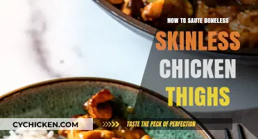 Mastering Sauteed Boneless Skinless Chicken Thighs: Quick, Juicy, and Flavorful