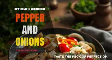 Sizzling Chicken with Bell Peppers & Onions: A Quick Saute Guide