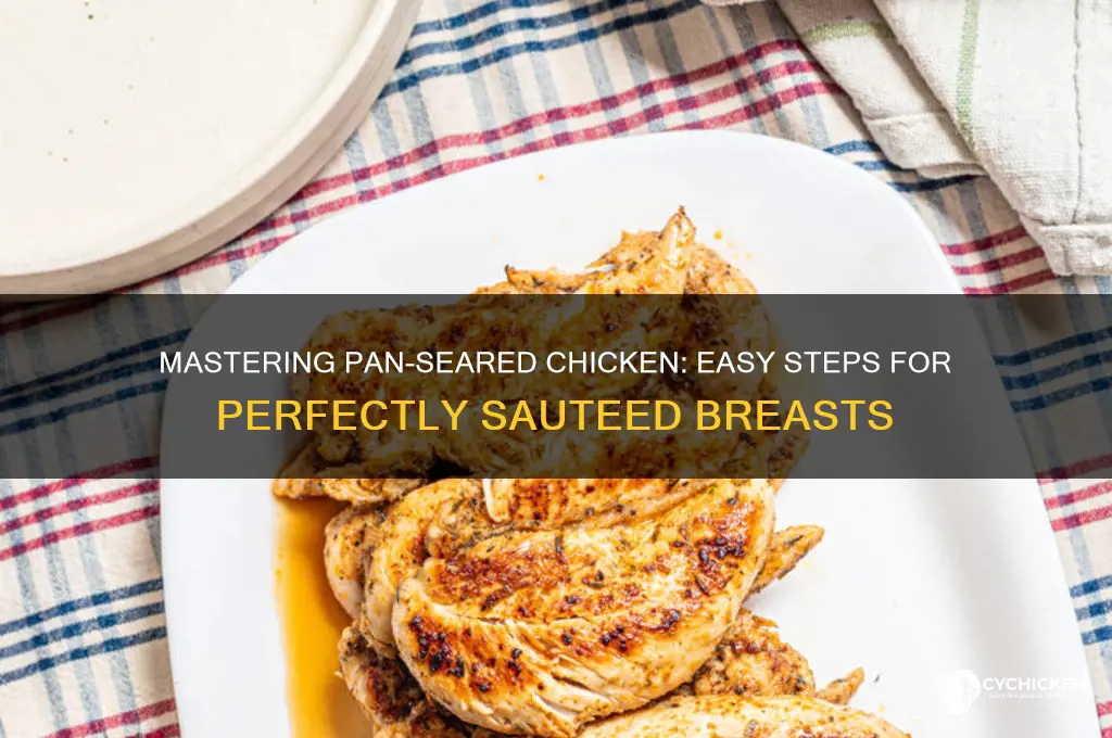 how to saute chicken in a pan