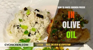 Perfectly Sautéed Chicken: Olive Oil Mastery for Juicy, Golden Pieces