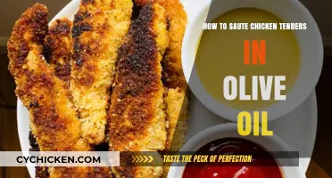 Perfectly Crispy Chicken Tenders: Sautéing in Olive Oil Made Easy