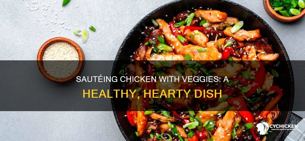 how to saute chicken with peppers eggplant and tomatoes