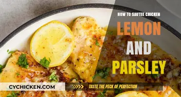 Savor the Flavor: Mastering Sauteed Chicken with Lemon and Parsley