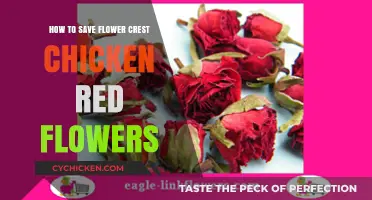 Saving Red Flowers on Your Flower Crest Chicken: A Complete Guide