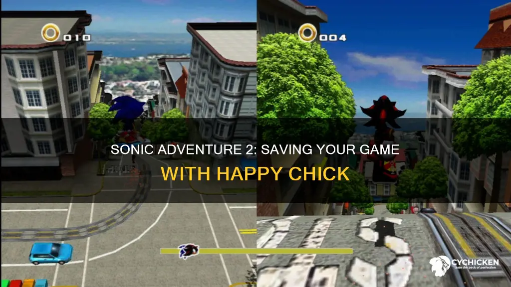 how to save game sonic adventure 2 happy chick