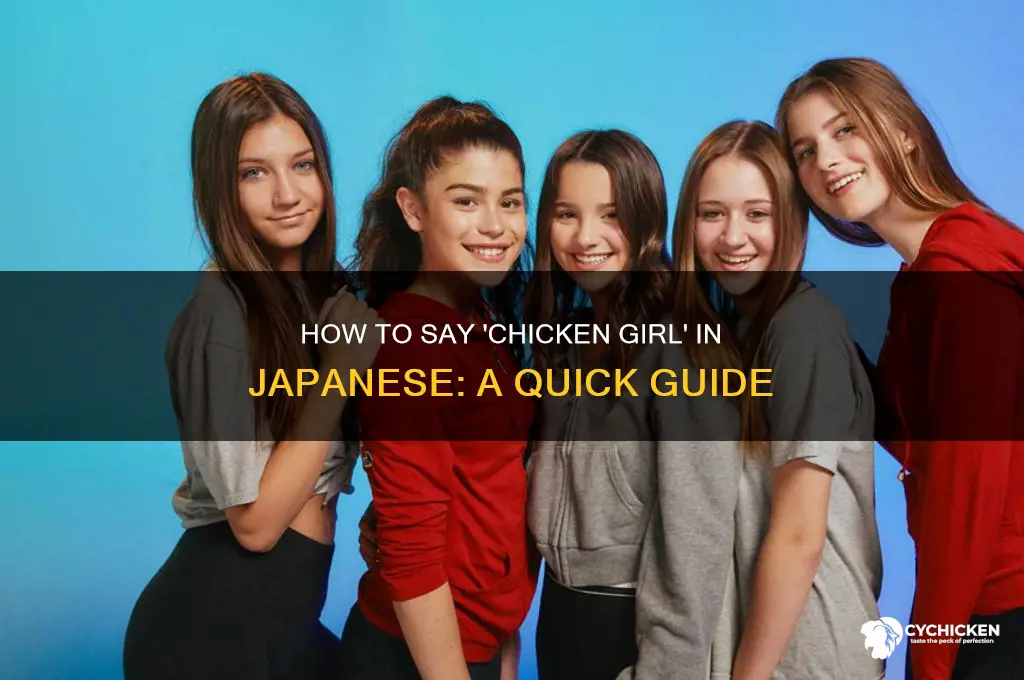 how to say chicken girl in japan