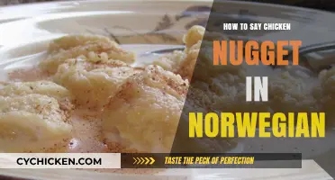 Discover the Norwegian Word for Chicken Nugget: A Tasty Translation Guide
