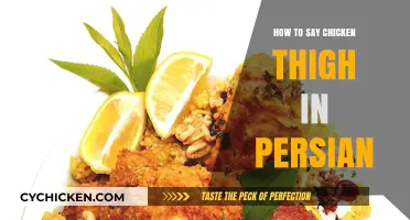 Mastering Persian Cuisine: Learn How to Say Chicken Thigh in Farsi