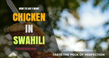 Learn Swahili: Simple Phrase to Order Chicken Like a Local
