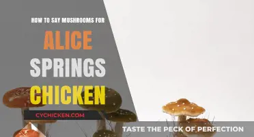Perfect Pairing: Saying 'Mushrooms' for Alice Springs Chicken in Any Language