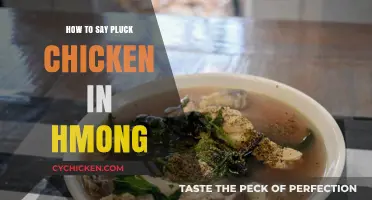 Mastering Hmong Culinary Skills: How to Say Pluck Chicken in Hmong
